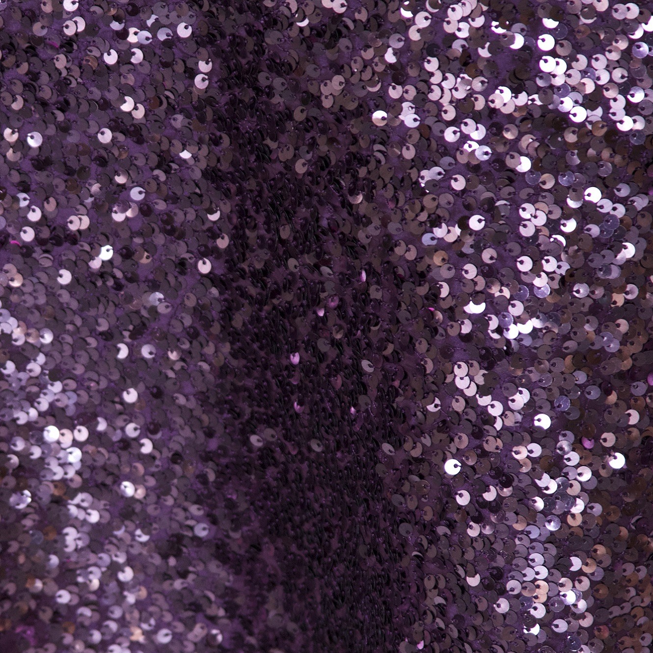 Purple Sequin Taffeta | Nüage Designs