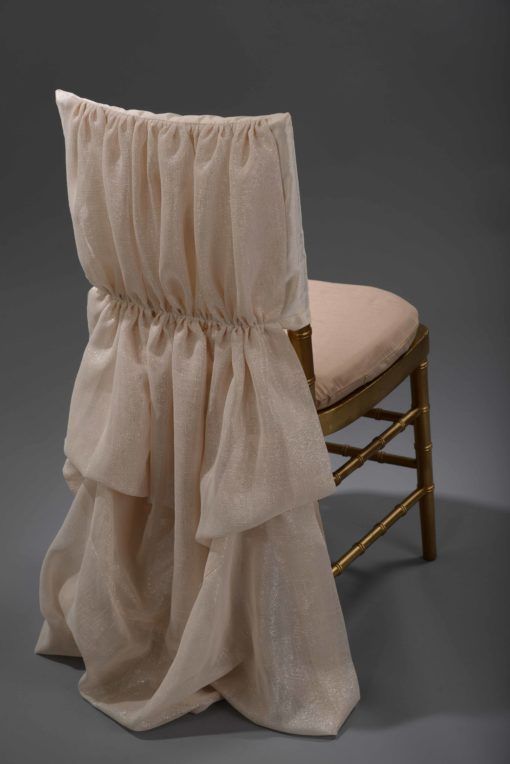 Champagne Athena Chair Cover