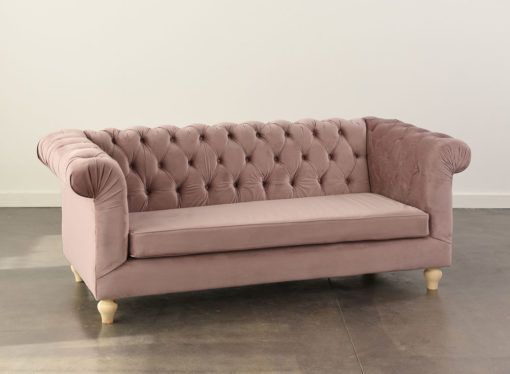 Rose Chesterfield Sofa
