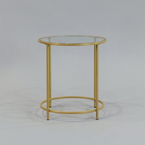 Gold Tribeca Side Table